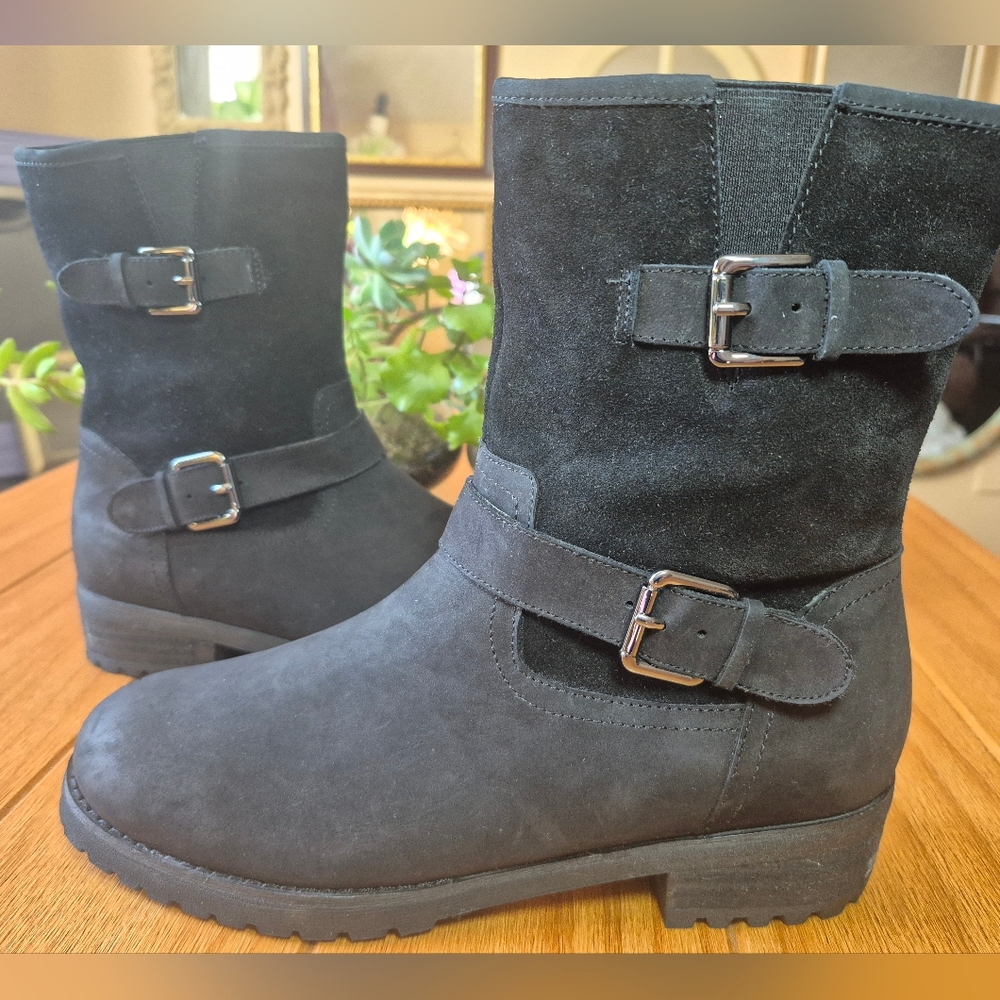 Blondo Val Waterproof Moto Boots - Womens Size 8‎